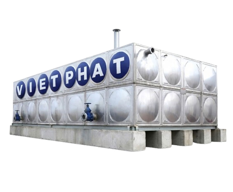 Bể inox lắp ghép