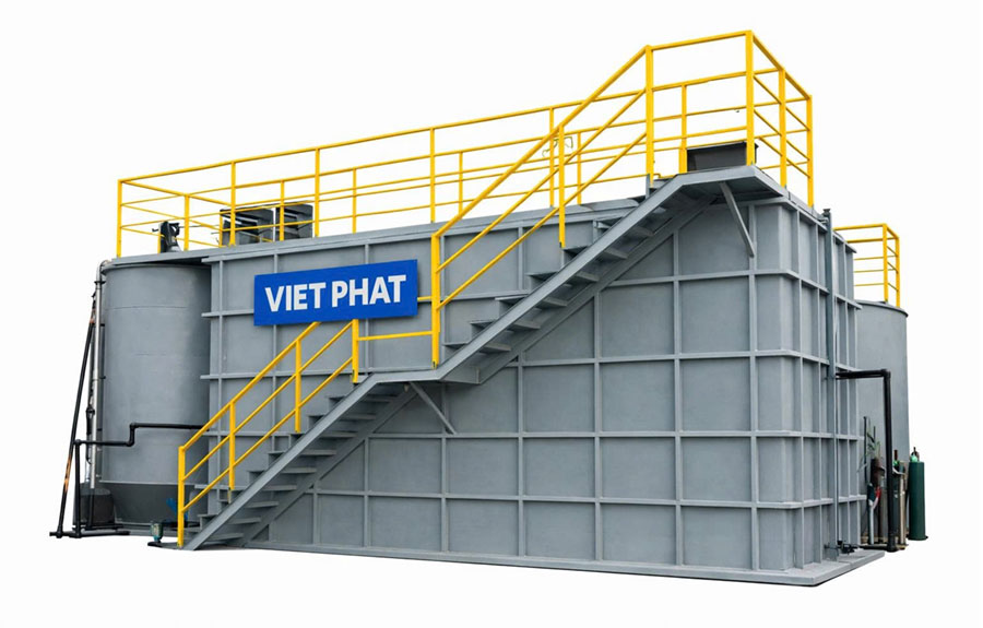 Module xử lý nước thải hợp khối Việt Phát - Chất lượng - Giá rẻ