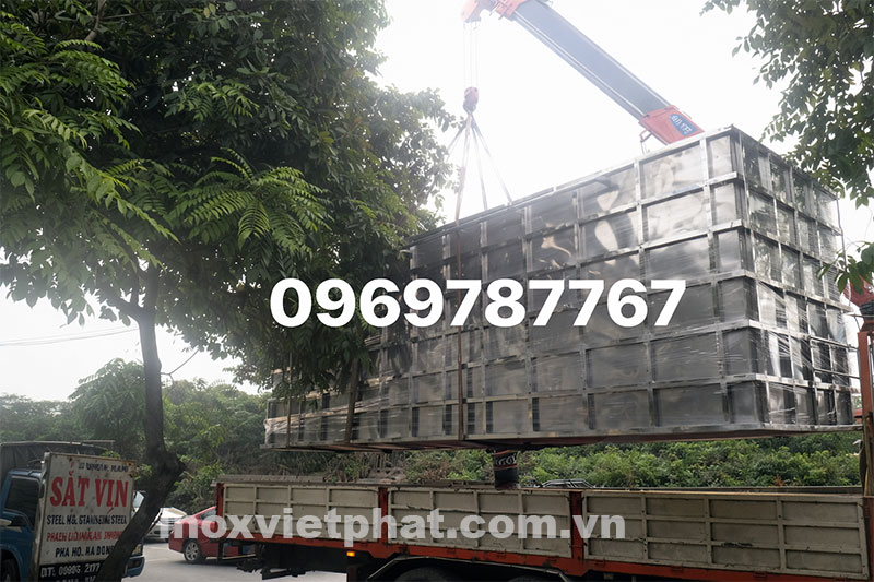 Thiết kế bồn bể Inox công nghiệp