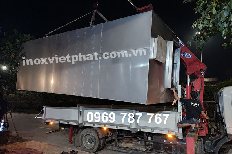 Thiết kế bồn bể Inox công nghiệp