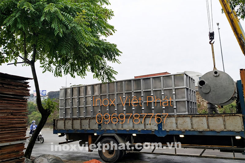 Thiết kế bồn bể Inox công nghiệp theo yêu cầu
