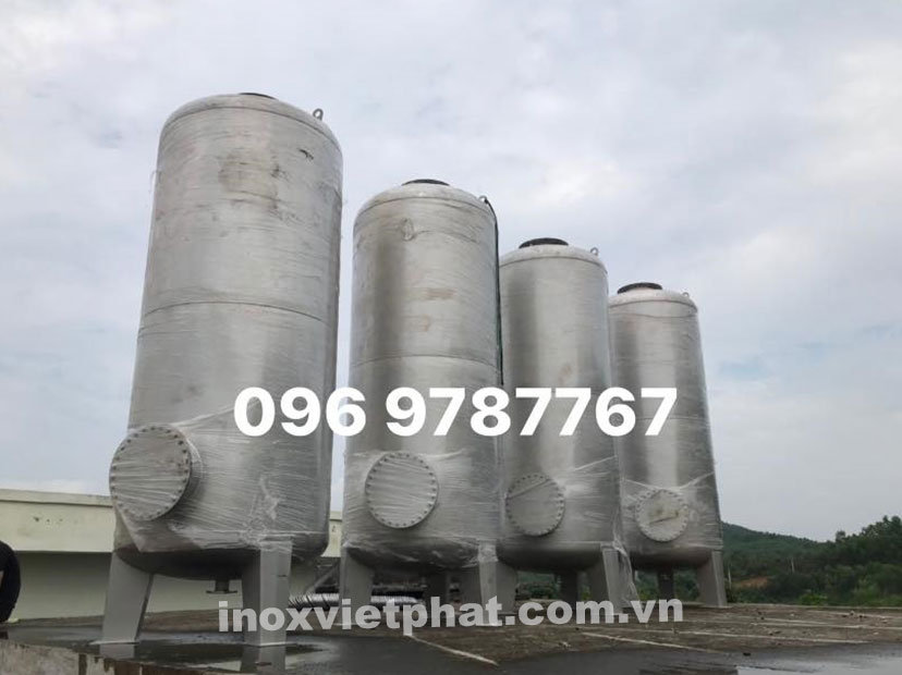 Bình lọc áp lực inox Việt Phát