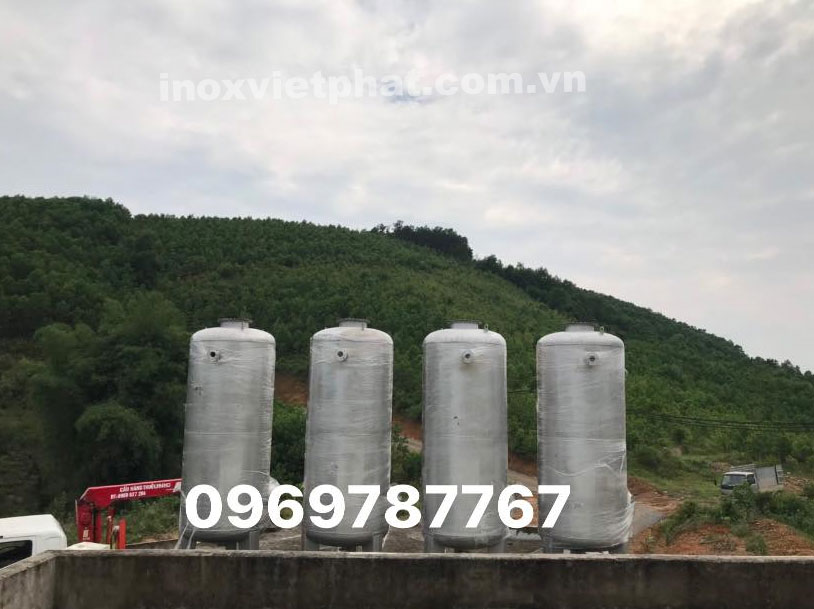 Bình lọc áp lực inox Việt Phát
