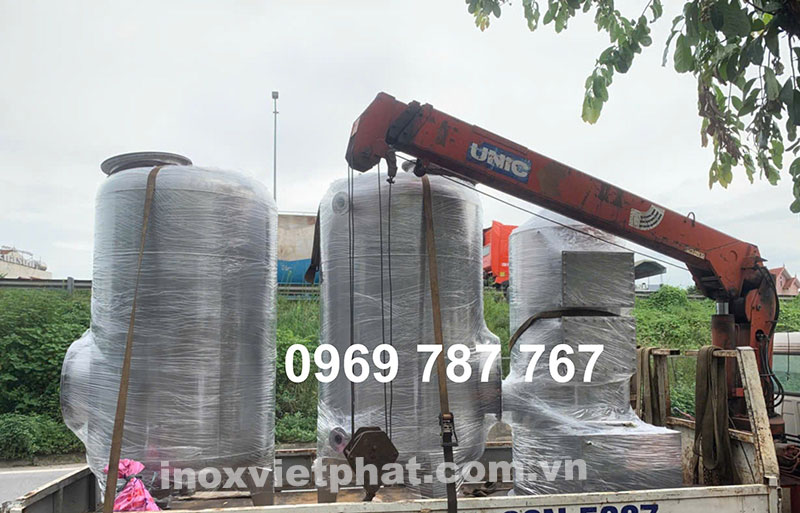 Bình lọc áp lực inox Việt Phát