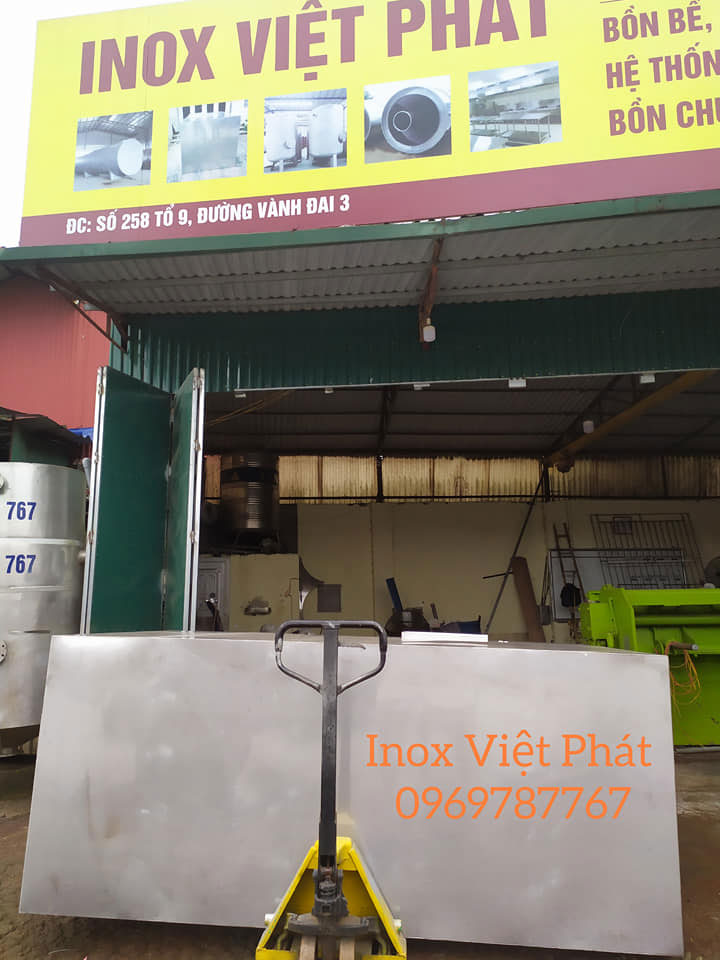 Bể nước ngầm Inox Việt Phát 1500L
