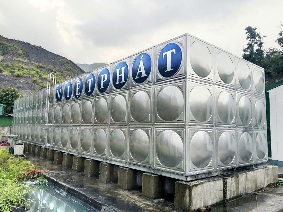 Bể inox lắp ghép chất lượng