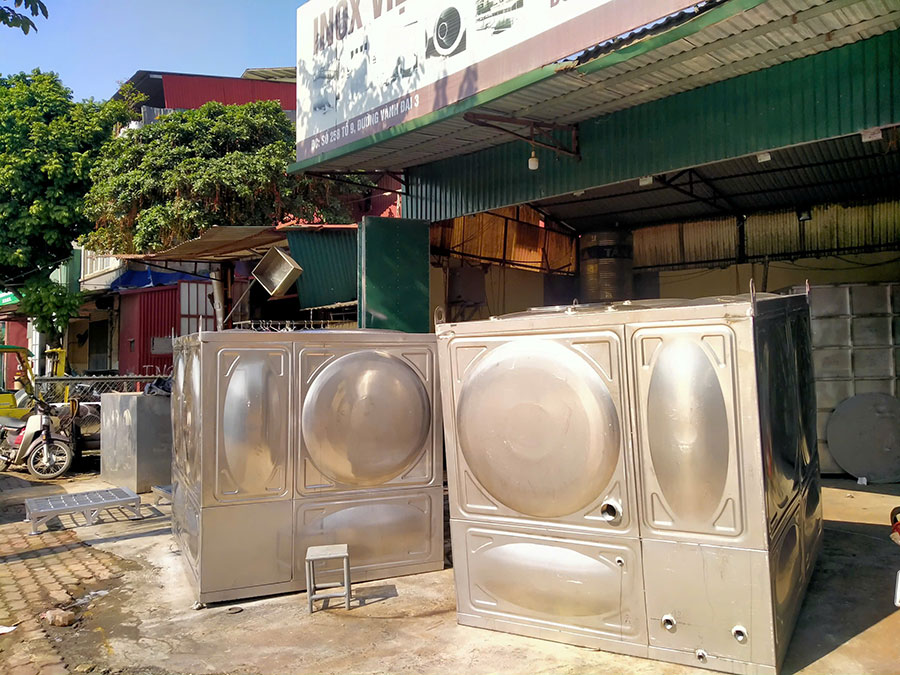 Bể inox lắp ghép Việt Phát 10.000L