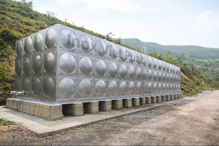 bể inox lắp ghép chất lượng